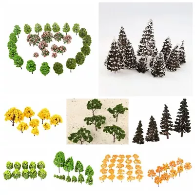 Model Trees For Layout Train Railway Landscape Wargame Scenery HO OO Scale Decor • £3.35