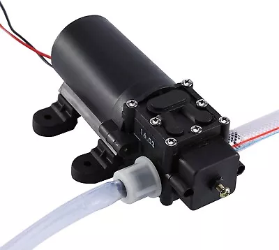 Portable Electric Fuel Transfer Pump 12V Motor Auto Oil Fuel Transfer Extractor • $36.34