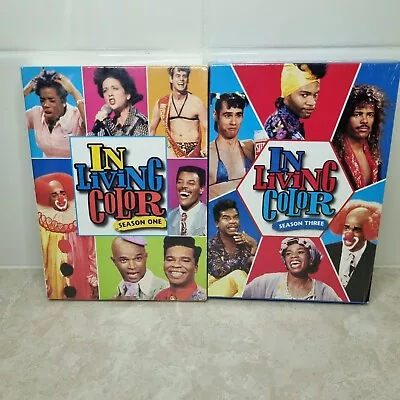 In Living Color Season 1 & 3 DVD Region 1 Jamie Foxx Wayans Brothers Jim Carrey • $59.90