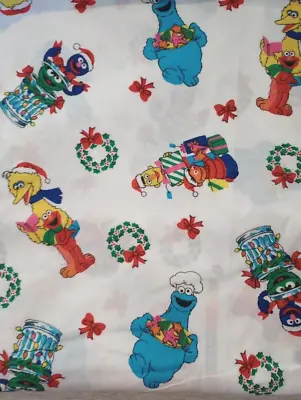 Sesame Street Christmas Elmo Fun Fabric Length Character 45 X 18 Inches • $15.29