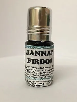 £2.92 • Buy Jannat Ul Firdos Paradise Perfume Oil Non Alcoholic NEW