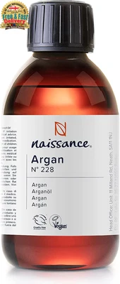 £18.89 • Buy Naissance Moroccan Argan Oil (no. 228) 250ml - Pure & Natural, Anti-Ageing, Ant