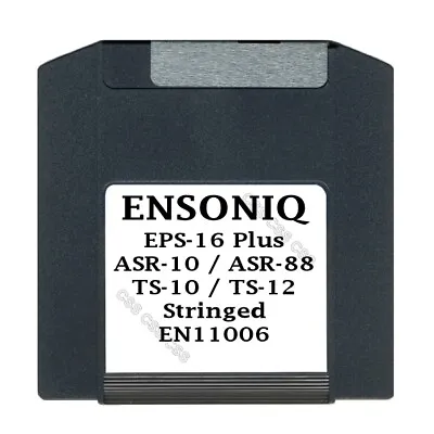 $24.99 • Buy Ensoniq EPS-16 Plus, ASR-10 & 88, TS-10 & 12 100MB Zip Disk Stringed EN11006