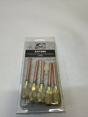 JB - A31004 - 1/4  OD X 3/16  ID - Copper Tube Extension - Pack Of 5 Ships Free • $12.99