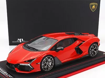 MR Collection LAMBORGHINI REVUELTO HYBRID 2023 ARANCIO DAC 1/18 Scale LE99 New! • $539