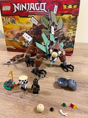 LEGO Ninjago 2509 Cole's Earth Dragon Defense-Retired (100% Complete)(No Box) • $175