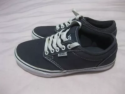 Vans Off The Wall Casual Lace Up Shoes Blue Size Womens US 7 UK4.5 EUR 37 23.5cm • $20