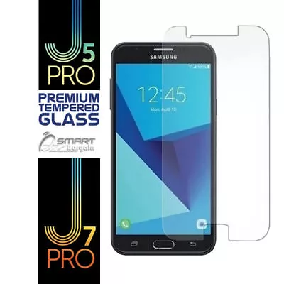 $4.99 • Buy Tempered Glass Screen Protector Guard For Samsung Galaxy J2 Pro / J5 Pro/ J7 Pro