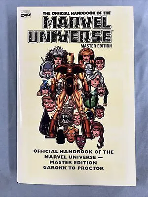 Essential Official Handbook Of The Marvel Universe: Master Edition Vol #2 (2008) • $16.95