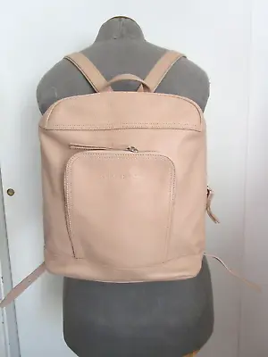 Authentic LONGCHAMP Dusty Rose/ Pink Leather Backpack Handbag Shoulder Bag • $275.88