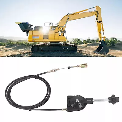 8.2ft Excavator Throttle Control Cable For EX230 Manual Throttle Cable Newzr • $20.99