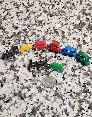VTG Miniature Train Set Lot Metal • $59.99