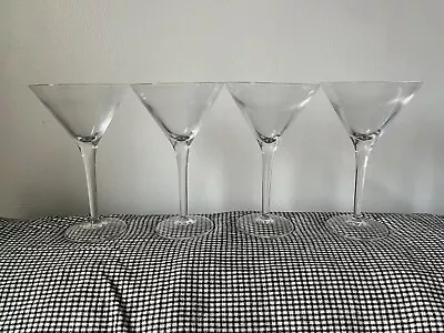 £11.99 • Buy 4 X Clear Cocktail Martini Glasses 17 Cm
