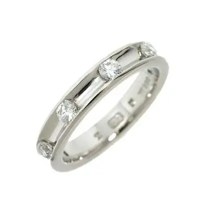 HARRY WINSTON Voara Diamond Ring Pt Platinum Size5.25(US) 90218173 • $1763.51