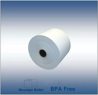 3 1/4  X 125' Veeder-Root TLS-450 BPA Free Thermal Receipt Paper Rolls 50/case • $73.95