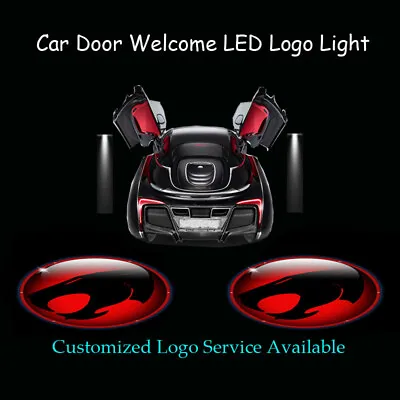 2x 3D Thundercats Logo Car Door Welcome Laser Projector Shadow LED Light • $18.03