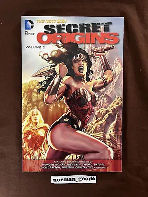 Secret Origins Vol. 2 *NEW* Trade Paperback Wonder Woman New 52 DC Comics • $12