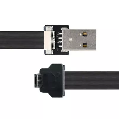 Chenyang USB2.0 TypeA To Micro USB 5Pin Data Flat Slim FPC Cable For Disk Phone • $7.27
