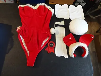 Extremely Rare & Htf Original Complete Playboy Club Bunny X-mas Santa Suit • $3799