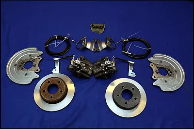 79 - 93 Fox Mustang 5 Lug Rear Disc Brake Conversion Kit W/ New Moser 31 Axles • $1149.99