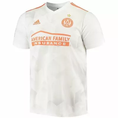 Adidas MLS Atlanta United FC Youth Replica Away Jersey White/Orange CD3629  • $25