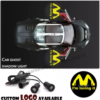 $16.09 • Buy Car Door Projector Courtesy Yellow I'm Loving It Sexys Girls Ghost Shadow Light