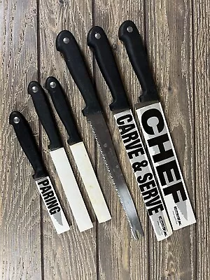 Master Cut Knives Jesco Chef Carve & Serve Paring Steak 6 Pc Set • $49.99