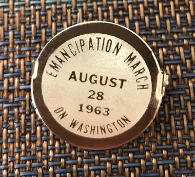 Emancipation March On Washington August 28 1963 Pin • $19.99