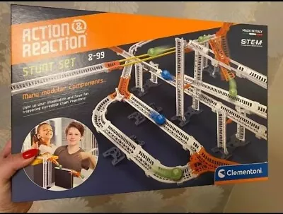 Action Reaction Marble Run Stunt Set • £5