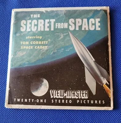 Sawyer's Vintage B581 Secret From Space Tom Corbett View-master 3 Reels Packet • $38