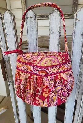 Vera Bradley Raspberry Fizz Hannah Bucket Purse • $12.99