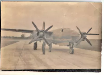 WW2 Martin B-26 B Bomber Plane Real Photograph 3 1/2  X 5  Photo Twin Engine • $57.50