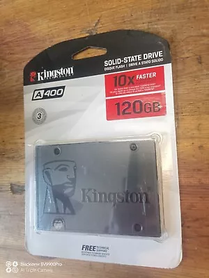 Kingston SSD A400 120GB SATA III 2.5  Solid State Drive PC NEW • £2.20