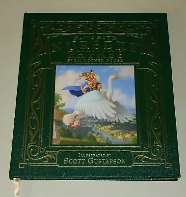 2007 🖊SIGNED Easton Press MOTHER GOOSE NURSERY RHYMES Scott Gustafson With COA • $175