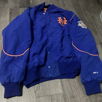 Vintage Starter New York Mets Jacket Sz L • $100