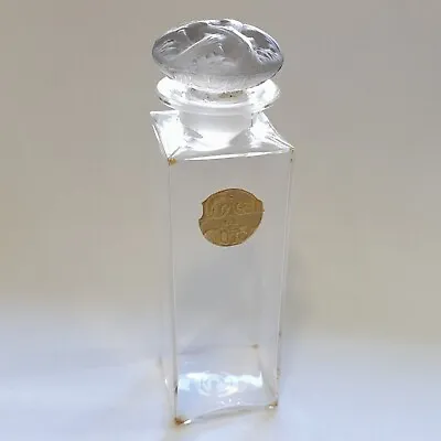 Rare Antique 1911 Coty L'Origan Perfume Bottle/Flacon Lalique Art Glass Design • £76.01