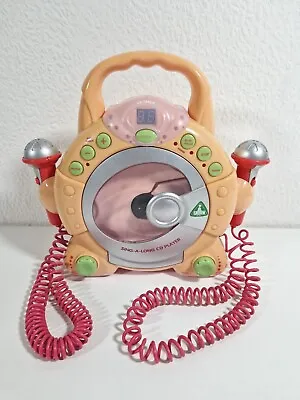 Sing Along CD Player ELC Early Learning Centre With 2 Microphones • £16.99