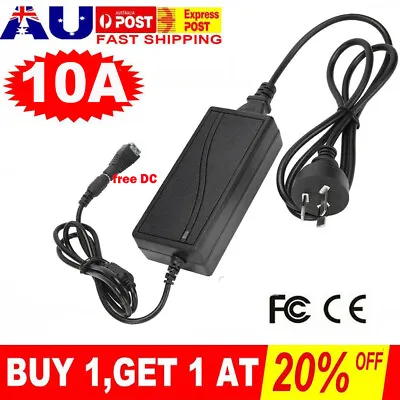 DC 12V 10A Power Supply AC Wall ADAPTER 10AMP Transformer Fr LED Strip Lights • $21.84