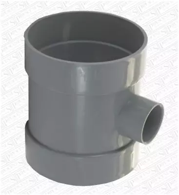 Waste To Soil Adapter Boss Pipe 110mm To 32mm / 36mm Light Grey • £7.85