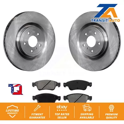 Brake Rotor & Semi-Metallic Pad Front Kit For INFINITI Q60 Without Sport Package • $166.07