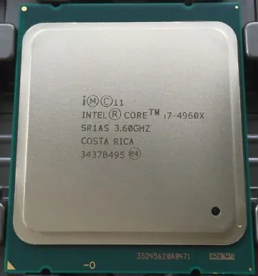Intel Core I7-4960X Extreme 3.6GHz Six Core 2011 130W Entsperrt CPU Prozessor • £131.86