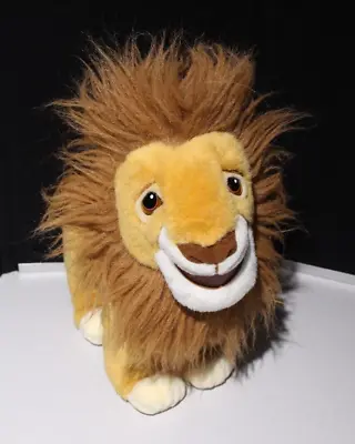VTG 1993 Lion King Mufasa Adult Simba Plush Stuffed Animal Toy Mattel Disney 14  • $29.99
