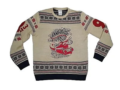 Numskull Harry Potter Christmas Jumper Hogwarts Express Ugly Xmas Sweater Medium • £25.99