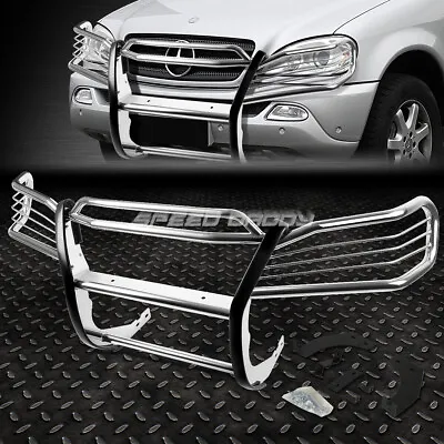For 98-05 Mercedes Ml-class W163 Chrome Stainless Steel Front Bumper Grill Guard • $290.88