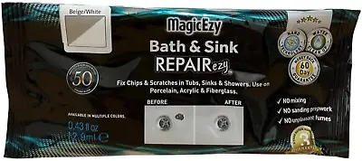 Bath &  Sink  Repairezy ( Beige /  White ) -  Tub  Repair  Kit |  Porcelain   A • £35.99