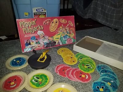 Vintage Flippin Flapjacks Game 1990 Parker Brothers Memory Matching Complete • $32.99