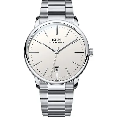 LOBINNI Mens Luxury Watches Automatic Mechanical Wristwatch 7.9mm Ultrathin 9015 • $219