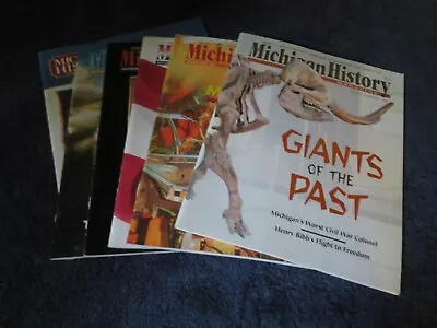 1996 Michigan History Magazines ( 6 Issues ) Entire Year • $14.95