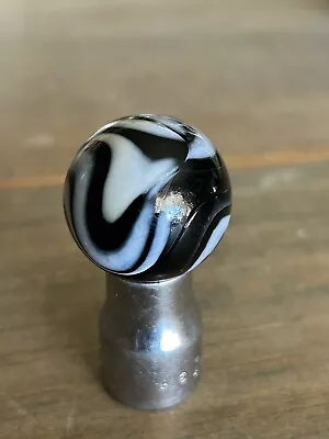 Vintage Agate? Shooter Swirl Marble 1”  Weighs 21.35 Grams • $0.99