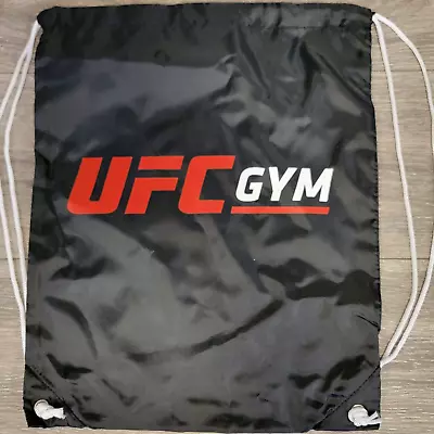 UFC Gym Black Drawstring Bag 13X16 Logo Gym Bag 13  X 16  • $7.43